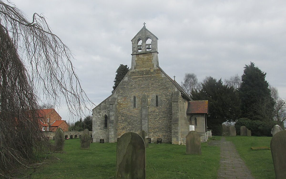 St Helena's Church, Austerfield, where Mayflower pilgrim William Bradford was baptised